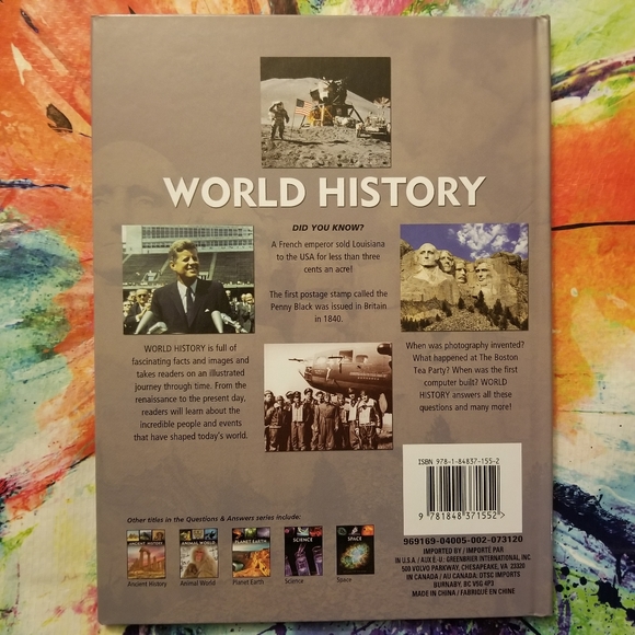 Set of 2 Books: Q & A, Ancient & World History Explore Educational Book NWT - Picture 7 of 9